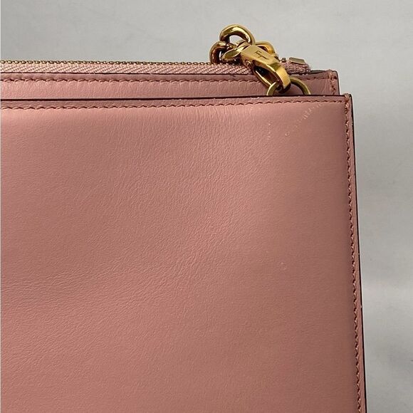 Salvatore Ferragamo Trifolio Pink Shoulder Bag - Picture 16 of 16